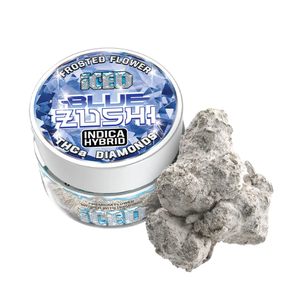 ICED Blue Zushi Indica Jarred Infused Flower 3.5g