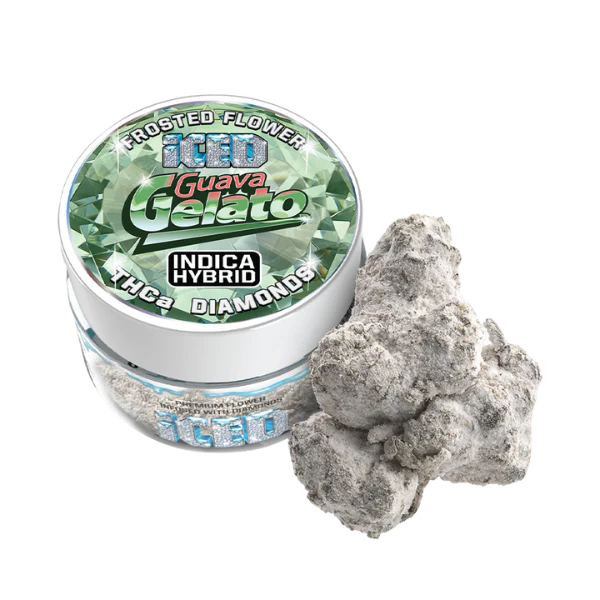 ICED Guava Gelato Indica Jarred Infused Flower 3.5g